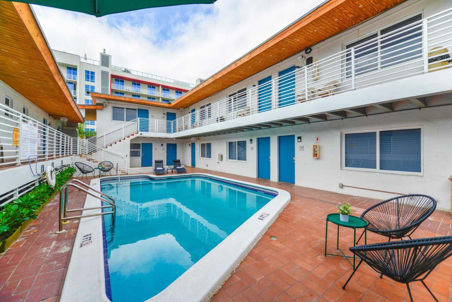 Fantastic Studio At The Beach With Parking&Pool - M43 Hollywood Bagian luar foto